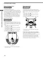 Preview for 20 page of Sony STR-DA777ES - Fm Stereo/fm-am Receiver Operating Instructions Manual