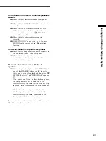 Preview for 23 page of Sony STR-DA777ES - Fm Stereo/fm-am Receiver Operating Instructions Manual