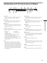 Preview for 33 page of Sony STR-DA777ES - Fm Stereo/fm-am Receiver Operating Instructions Manual