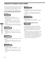 Preview for 42 page of Sony STR-DA777ES - Fm Stereo/fm-am Receiver Operating Instructions Manual