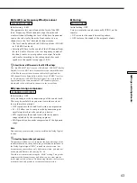 Preview for 43 page of Sony STR-DA777ES - Fm Stereo/fm-am Receiver Operating Instructions Manual