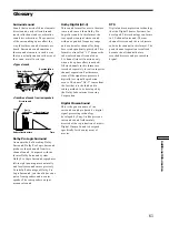 Preview for 61 page of Sony STR-DA777ES - Fm Stereo/fm-am Receiver Operating Instructions Manual