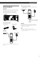 Предварительный просмотр 5 страницы Sony STR-DA80ES - Fm Stereo / Fm-am Receiver Operating Instructions Manual