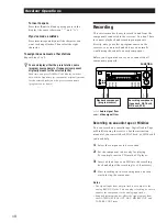 Предварительный просмотр 18 страницы Sony STR-DA80ES - Fm Stereo / Fm-am Receiver Operating Instructions Manual