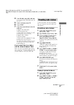 Предварительный просмотр 27 страницы Sony STR-DA9000ES - Fm Stereo/fm-am Receiver Operating Instructions Manual