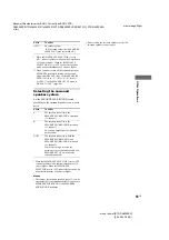 Предварительный просмотр 51 страницы Sony STR-DA9000ES - Fm Stereo/fm-am Receiver Operating Instructions Manual