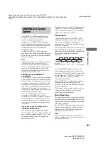 Предварительный просмотр 55 страницы Sony STR-DA9000ES - Fm Stereo/fm-am Receiver Operating Instructions Manual