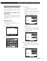 Preview for 17 page of Sony STR-DA90ESG Operating Instructions Manual