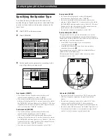 Preview for 22 page of Sony STR-DA90ESG Operating Instructions Manual