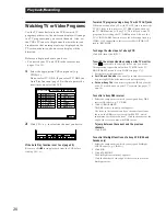 Preview for 26 page of Sony STR-DA90ESG Operating Instructions Manual