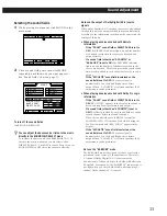 Preview for 33 page of Sony STR-DA90ESG Operating Instructions Manual