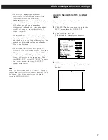 Preview for 43 page of Sony STR-DA90ESG Operating Instructions Manual