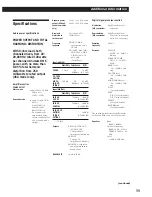 Preview for 59 page of Sony STR-DA90ESG Operating Instructions Manual