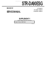 Предварительный просмотр 68 страницы Sony STR-DA90ESG Service Manual