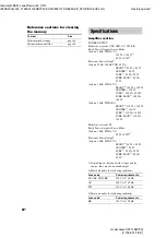 Предварительный просмотр 56 страницы Sony STR-DB795 Operating Instructions Manual