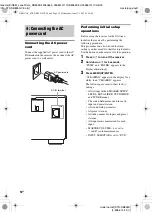 Предварительный просмотр 18 страницы Sony STR-DB895D Operating Instructions Manual