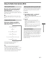 Предварительный просмотр 41 страницы Sony STR-DB925 Operating Instructions Manual