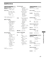 Предварительный просмотр 103 страницы Sony STR-DB925 Operating Instructions Manual