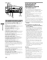 Предварительный просмотр 146 страницы Sony STR-DB925 Operating Instructions Manual