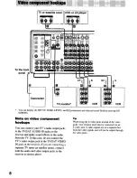 Preview for 8 page of Sony STR-DE1075 - Fm Stereo/fm-am Receiver Operating Instructions Manual