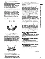 Preview for 21 page of Sony STR-DE1075 - Fm Stereo/fm-am Receiver Operating Instructions Manual