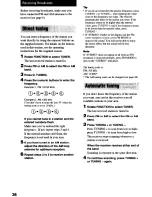 Preview for 36 page of Sony STR-DE1075 - Fm Stereo/fm-am Receiver Operating Instructions Manual