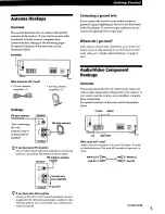 Предварительный просмотр 5 страницы Sony STR-DE135 Operating Instructions Manual