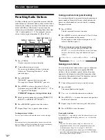 Предварительный просмотр 14 страницы Sony STR-DE245 Operating Instructions Manual