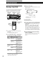 Предварительный просмотр 18 страницы Sony STR-DE245 Operating Instructions Manual