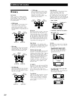 Предварительный просмотр 24 страницы Sony STR-DE245 Operating Instructions Manual