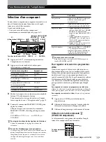 Предварительный просмотр 38 страницы Sony STR-DE245 Operating Instructions Manual