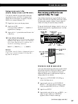 Предварительный просмотр 46 страницы Sony STR-DE245 Operating Instructions Manual