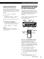 Предварительный просмотр 73 страницы Sony STR-DE245 Operating Instructions Manual