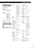 Предварительный просмотр 77 страницы Sony STR-DE245 Operating Instructions Manual