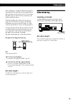 Предварительный просмотр 90 страницы Sony STR-DE245 Operating Instructions Manual