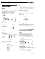 Предварительный просмотр 5 страницы Sony STR-DE325 User Manual Addendum Operating Instructions Manual