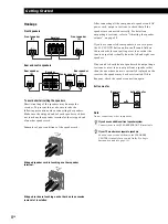 Предварительный просмотр 8 страницы Sony STR-DE335 - Fm Stereo/fm-am Receiver Operating Instructions Manual