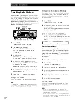 Предварительный просмотр 14 страницы Sony STR-DE335 - Fm Stereo/fm-am Receiver Operating Instructions Manual