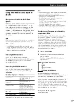 Предварительный просмотр 15 страницы Sony STR-DE335 - Fm Stereo/fm-am Receiver Operating Instructions Manual