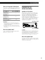 Предварительный просмотр 63 страницы Sony STR-DE335 - Fm Stereo/fm-am Receiver Operating Instructions Manual