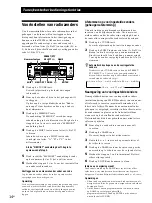 Предварительный просмотр 68 страницы Sony STR-DE335 - Fm Stereo/fm-am Receiver Operating Instructions Manual