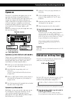 Предварительный просмотр 71 страницы Sony STR-DE335 - Fm Stereo/fm-am Receiver Operating Instructions Manual