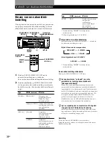 Предварительный просмотр 72 страницы Sony STR-DE335 - Fm Stereo/fm-am Receiver Operating Instructions Manual