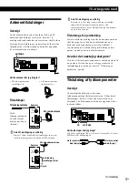 Предварительный просмотр 113 страницы Sony STR-DE335 - Fm Stereo/fm-am Receiver Operating Instructions Manual