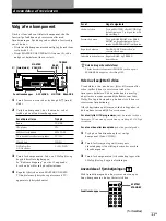 Предварительный просмотр 119 страницы Sony STR-DE335 - Fm Stereo/fm-am Receiver Operating Instructions Manual