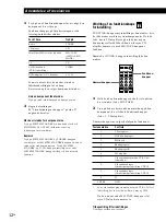 Предварительный просмотр 120 страницы Sony STR-DE335 - Fm Stereo/fm-am Receiver Operating Instructions Manual