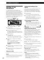 Предварительный просмотр 122 страницы Sony STR-DE335 - Fm Stereo/fm-am Receiver Operating Instructions Manual