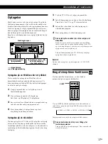 Предварительный просмотр 125 страницы Sony STR-DE335 - Fm Stereo/fm-am Receiver Operating Instructions Manual