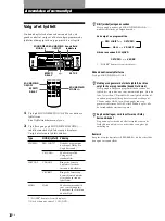 Предварительный просмотр 126 страницы Sony STR-DE335 - Fm Stereo/fm-am Receiver Operating Instructions Manual