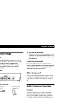 Preview for 5 page of Sony STR-DE345 - Fm Stereo/fm-am Receiver Operating Instructions Manual